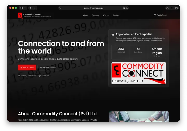 Commodity Connect preview